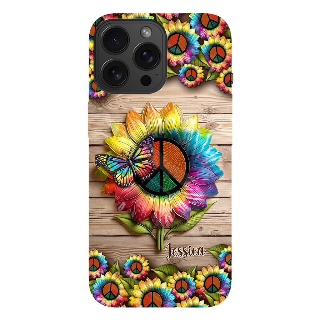 Hippie Soul - Personalized Hippie Full Print Phone Case