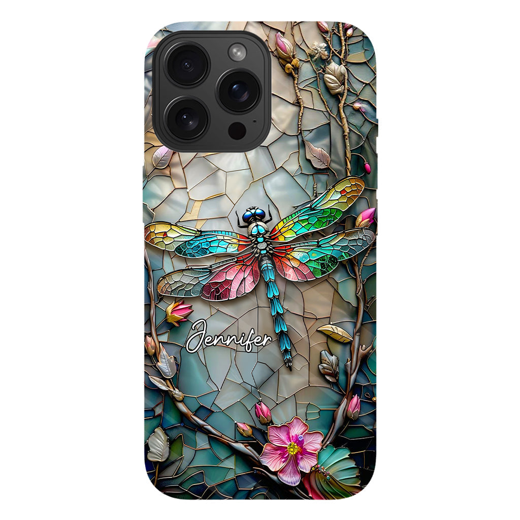 Love Dragonflies - Personalized Dragonfly Full Print Phone Case