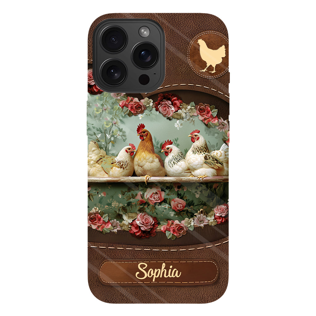 Chicken Lady - Personalized Chicken Full Print Phone Case