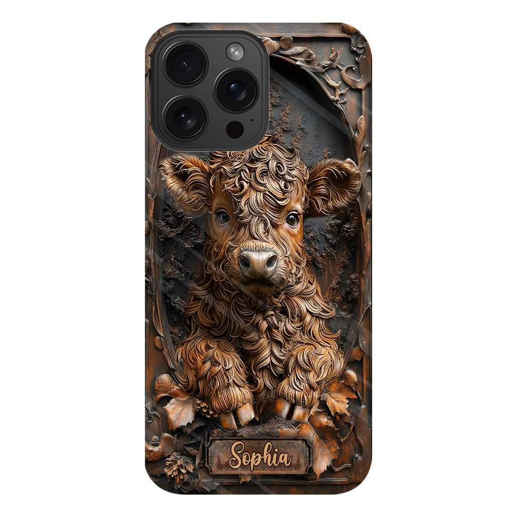Baby Cow - Personalized Full Print Phone Case