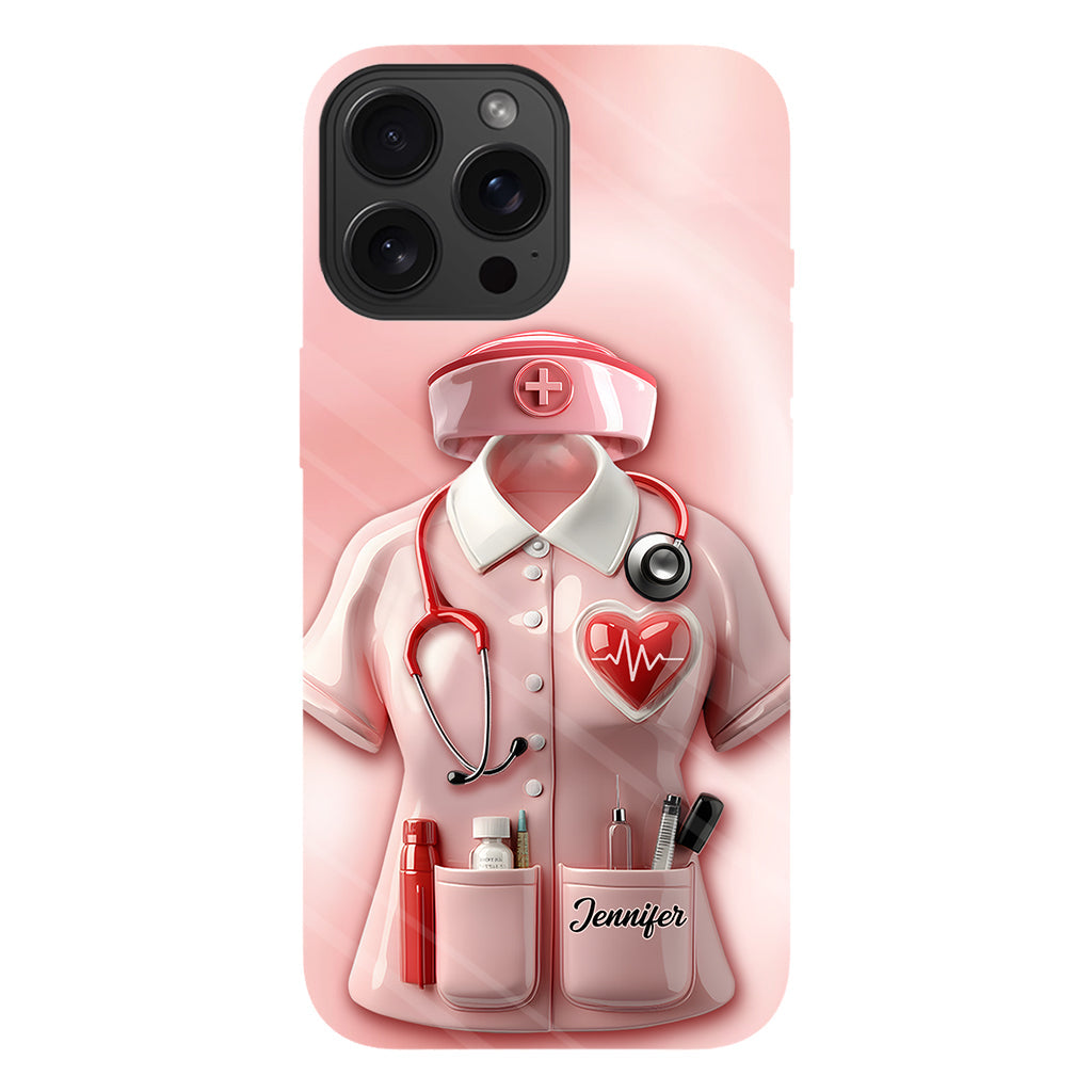 Nurses Are The Heart of Healthcare - Personalized Nurse Full Print Phone Case