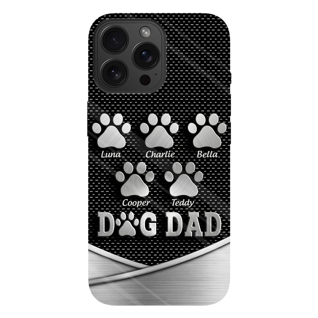 Papa de chien - Coque de téléphone personnalisée avec imprimé intégral de chien