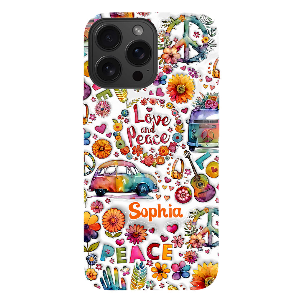 Hippie Soul - Personalized Hippie Full Print Phone Case
