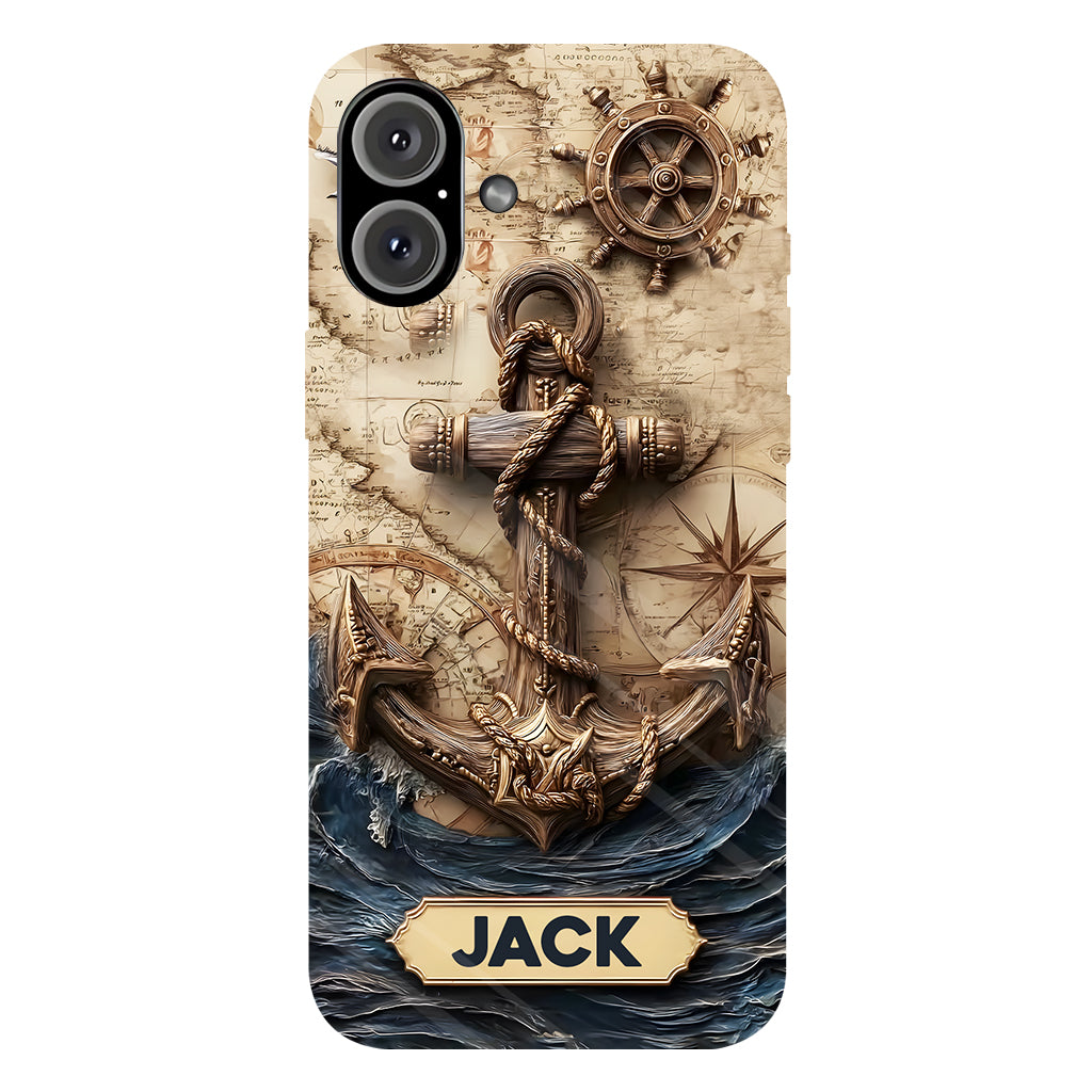 Proud Sailor - Personalized Boating Full Print Phone Case