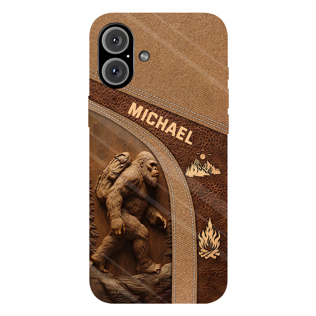 Sasquatch - Personalized Hiking Full Print Phone Case