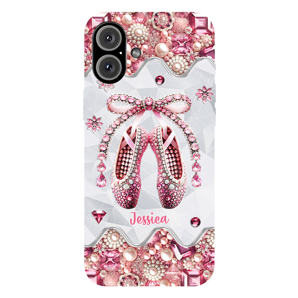 Coque de téléphone personnalisée Love Ballet - Impression intégrale sur le thème du ballet