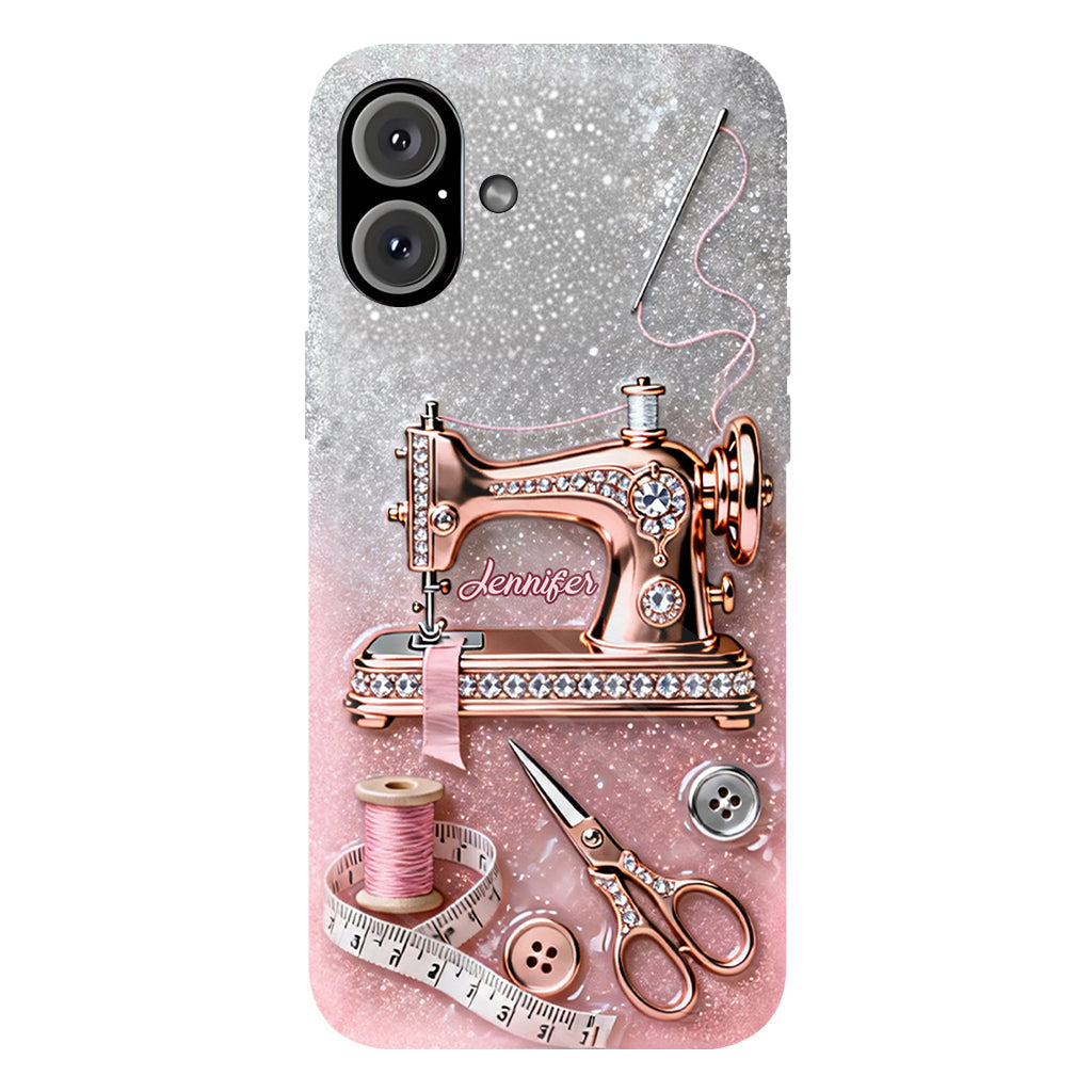 Love Sewing - Personalized Sewing Full Print Phone Case