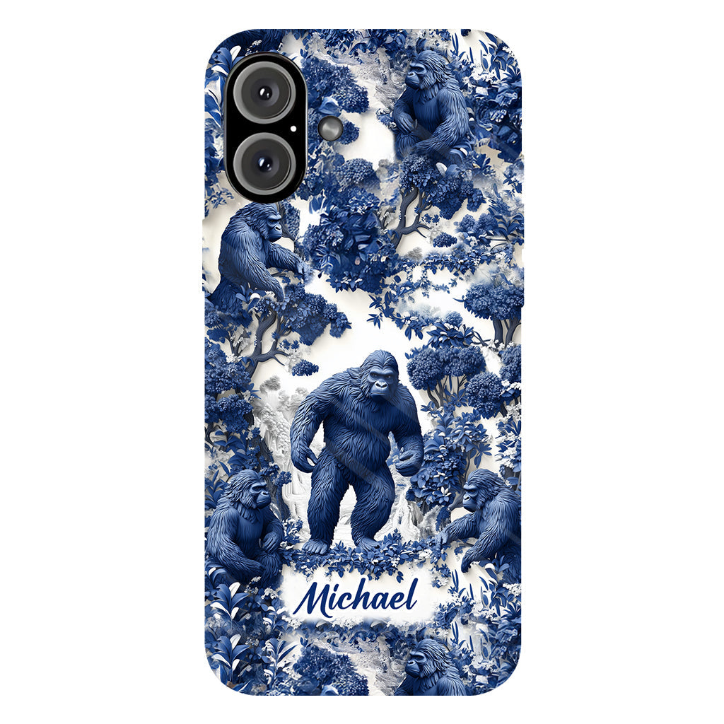 Ambiance estivale Bigfoot - Coque de téléphone personnalisée avec imprimé intégral - Randonnée