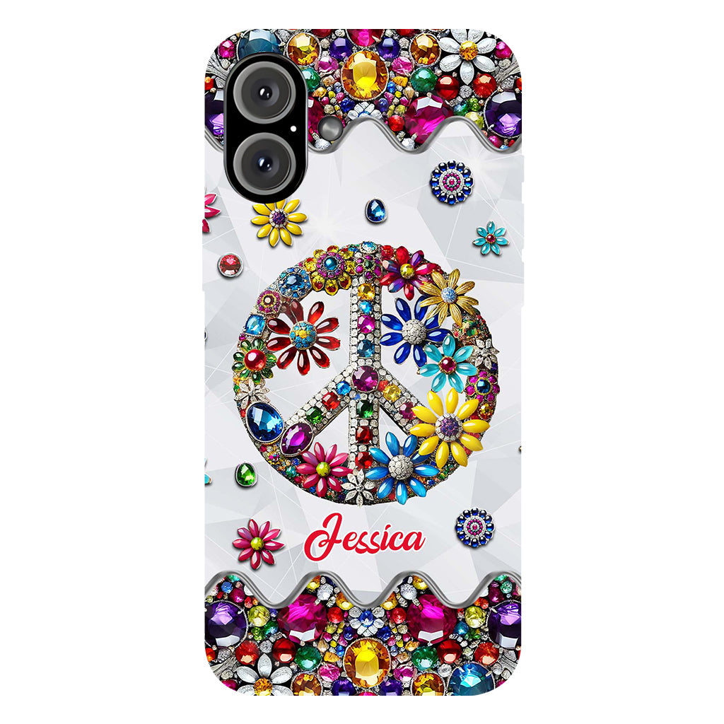 Hippie Soul - Personalized Hippie Full Print Phone Case