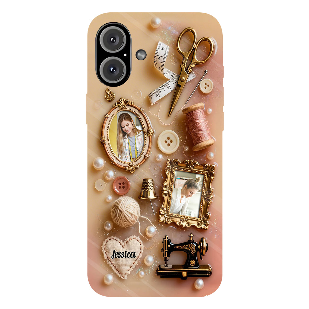 Love Sewing - Personalized Sewing Full Print Phone Case