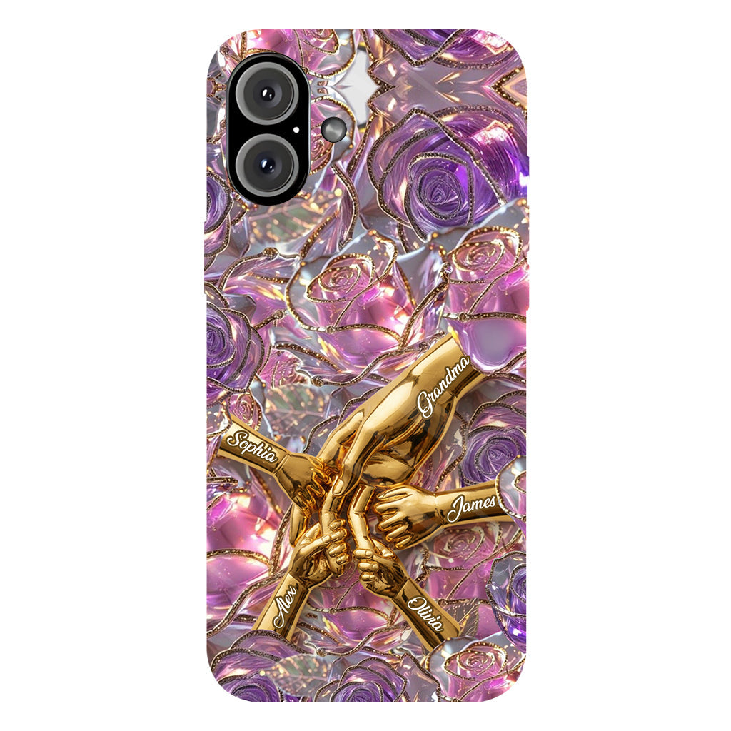 Holding Hands - Personalized Mother Full Print Phone Case