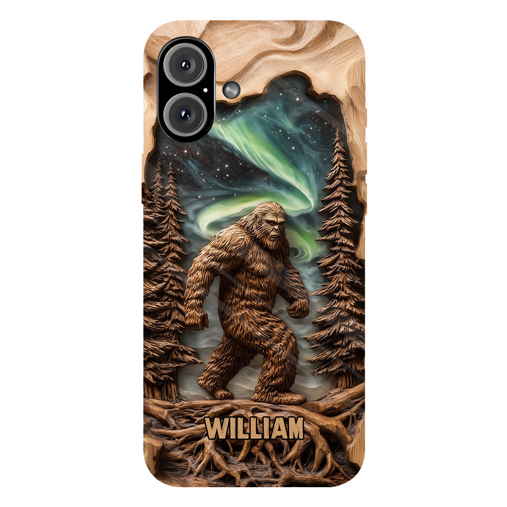 Into The Forest I Go - Personalized Hiking Full Print Phone Case