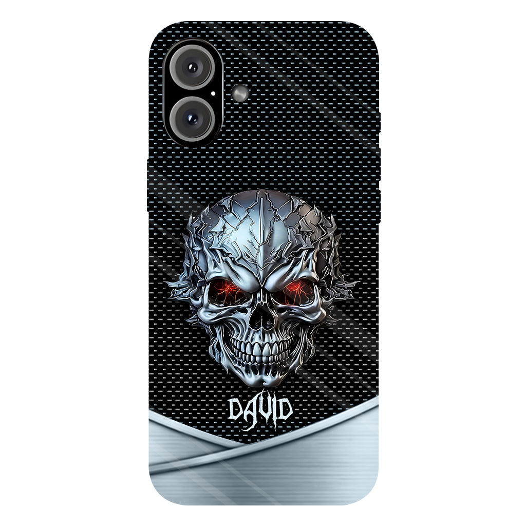 Cool Skull - Personalized Skull Full Print Phone Case