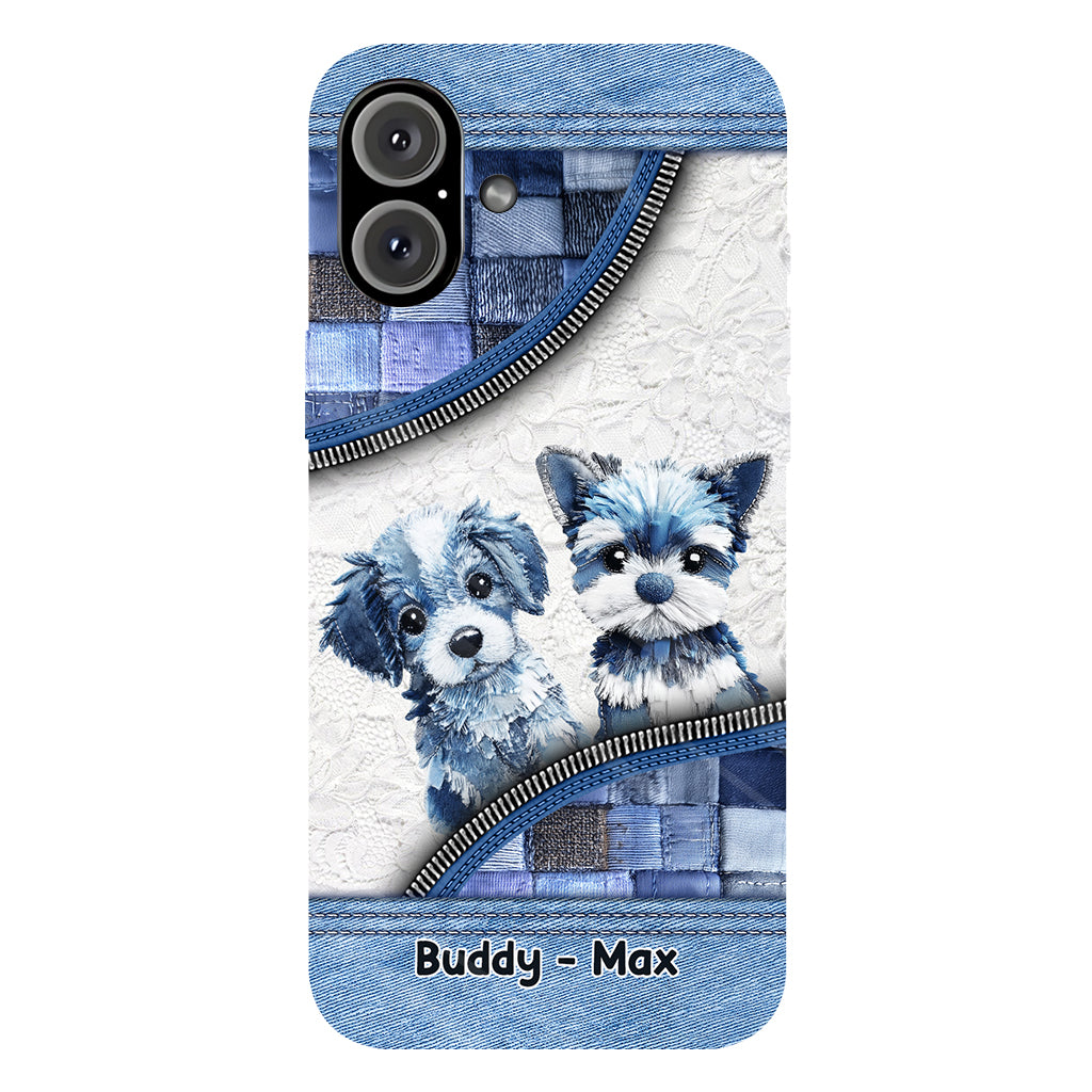 Cute Dogs - Personalized Dog Full Print Phone Case