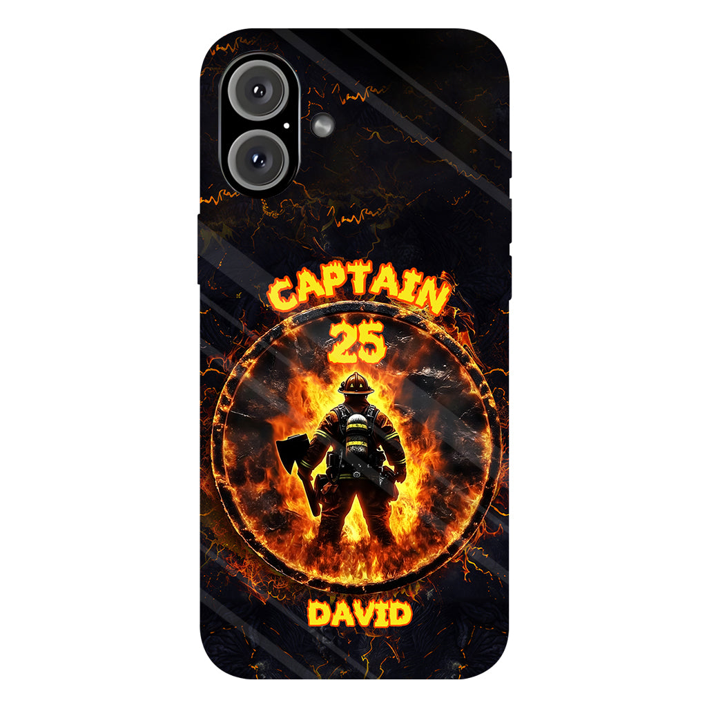 Proud Firefighter - Personalized Firefighter Full Print Phone Case