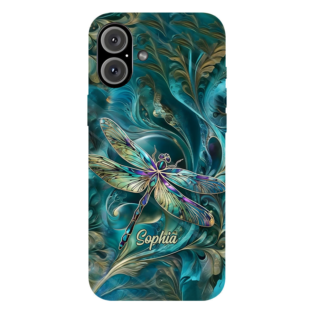 Beautiful Dragonfly - Personalized Dragonfly Full Print Phone Case
