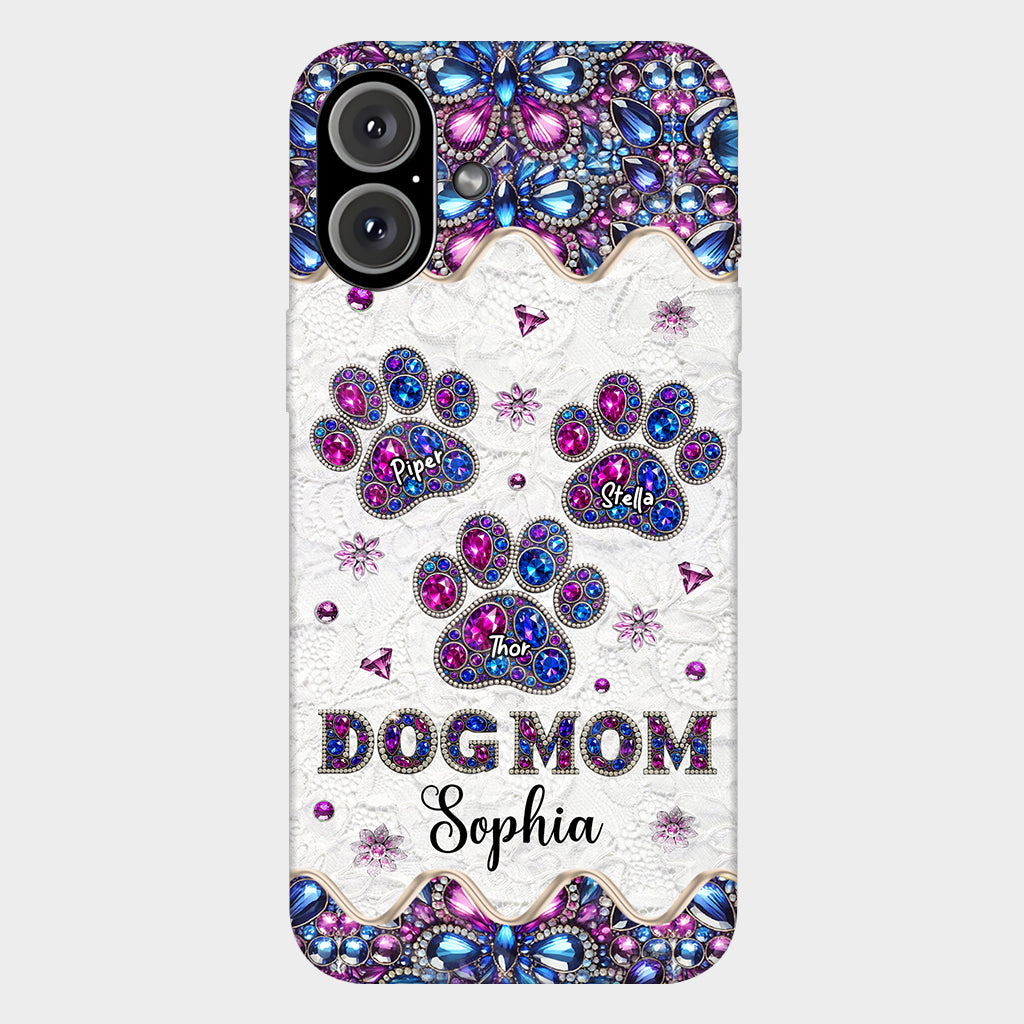 Dog Mom - Personalized Dog Full Print Phone Case
