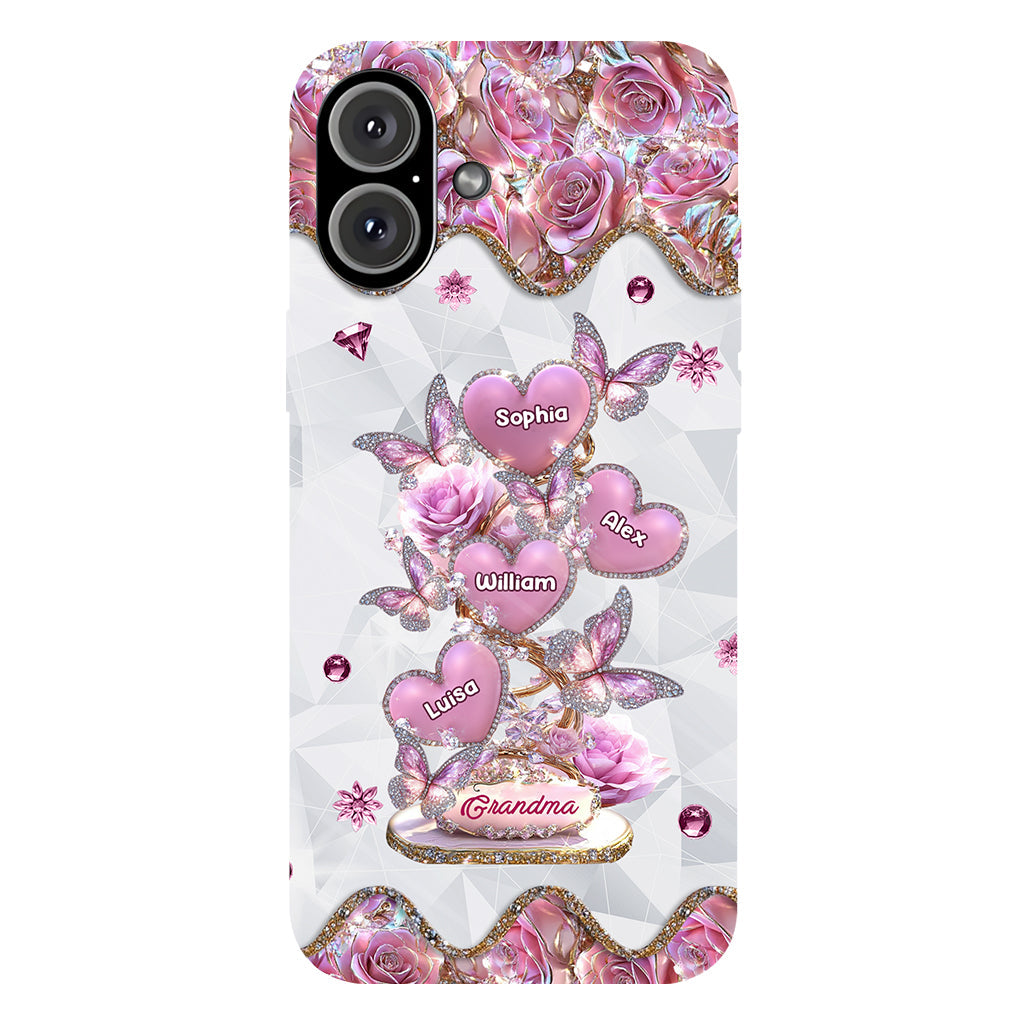 My Sweethearts Gift For Mom, Grandma - Personalized Mother Full Print Phone Case