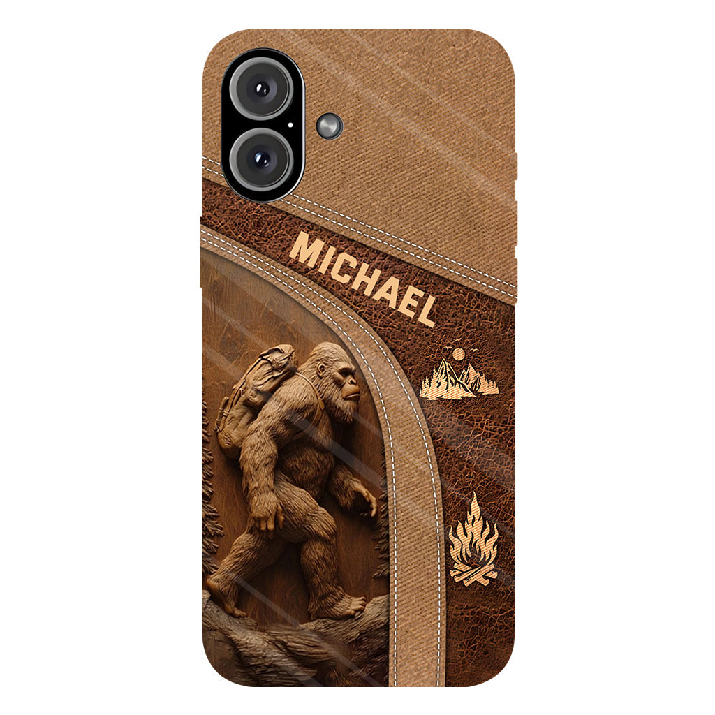 Sasquatch - Personalized Hiking Full Print Phone Case