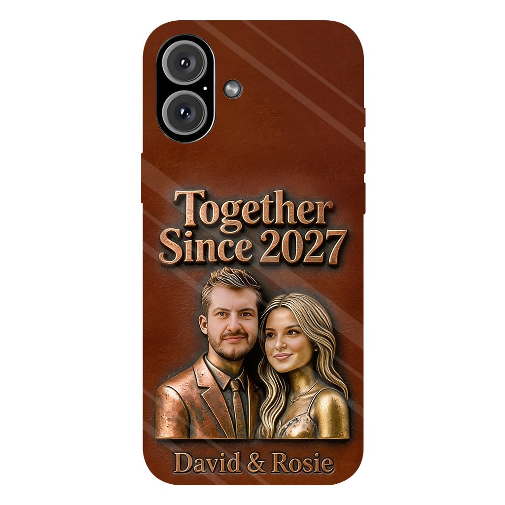 Together Since Custom Any Photo - Personalized Couple Full Print Phone Case