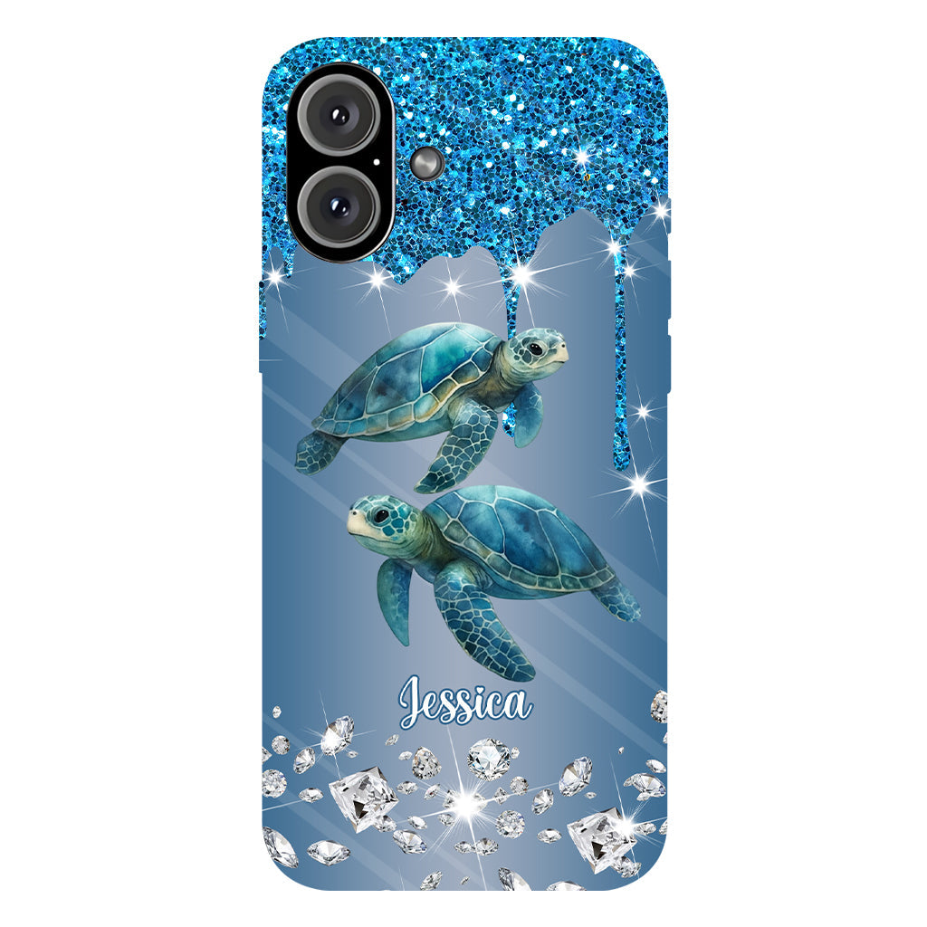 Beautiful Dolphins/ Turtles/ Whale... Gift For Sea Lover - Personalized Sea Lover Full Print Phone Case