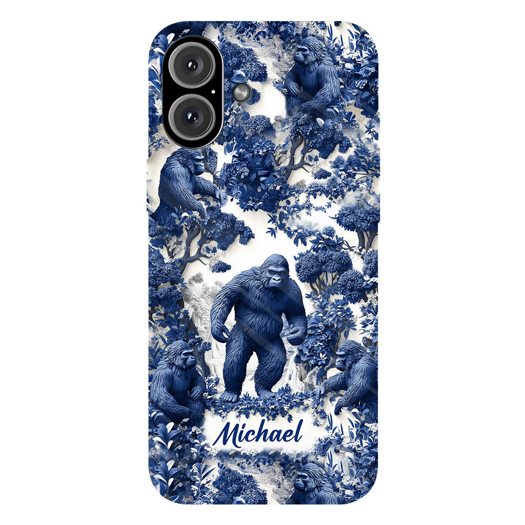 Ambiance estivale Bigfoot - Coque de téléphone personnalisée avec imprimé intégral - Randonnée