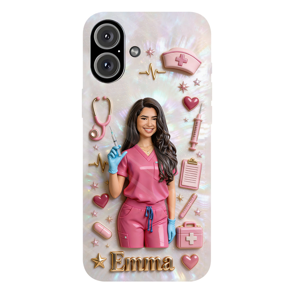 Medical Nurse - Personalized Nurse Full Print Phone Case