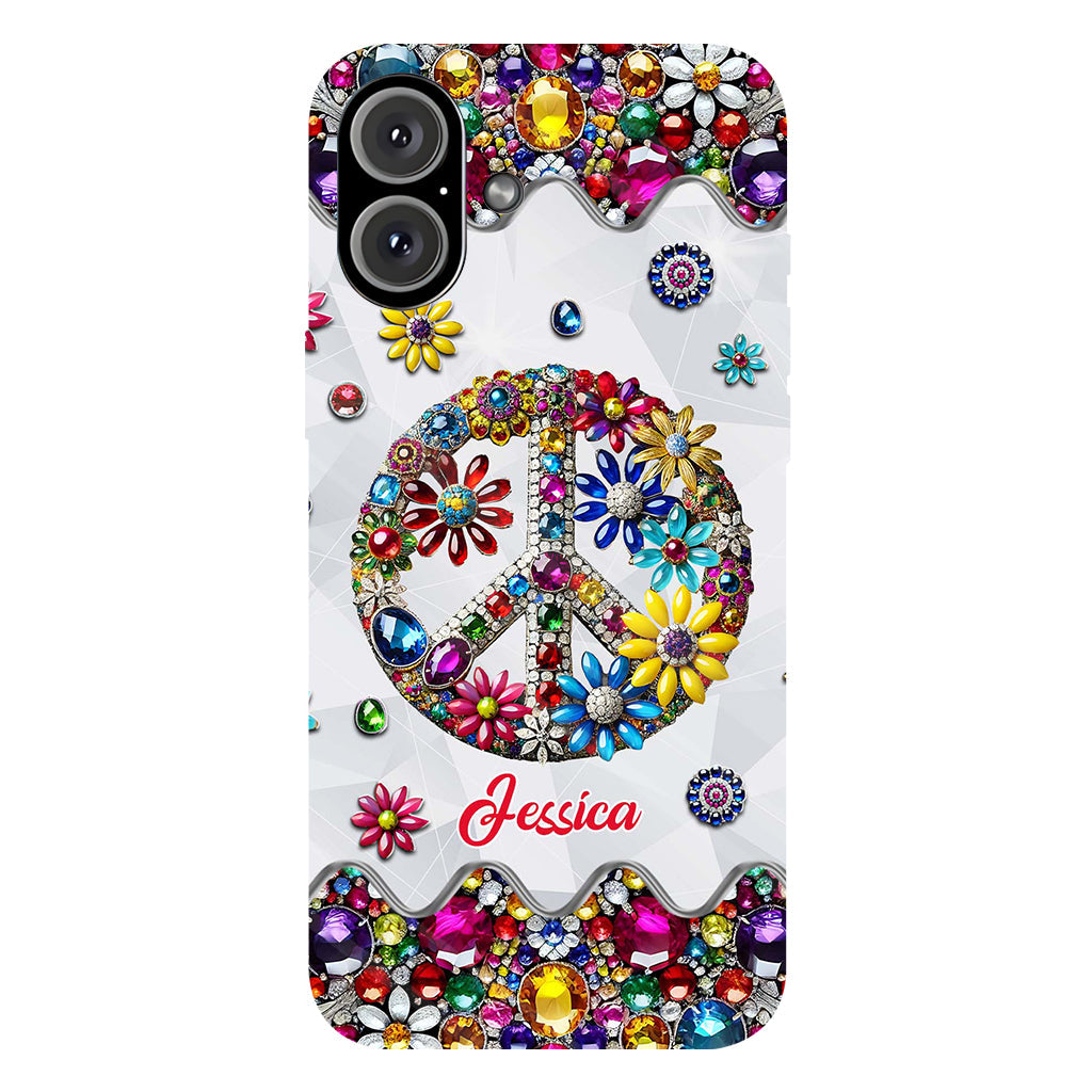 Hippie Soul - Personalized Hippie Full Print Phone Case