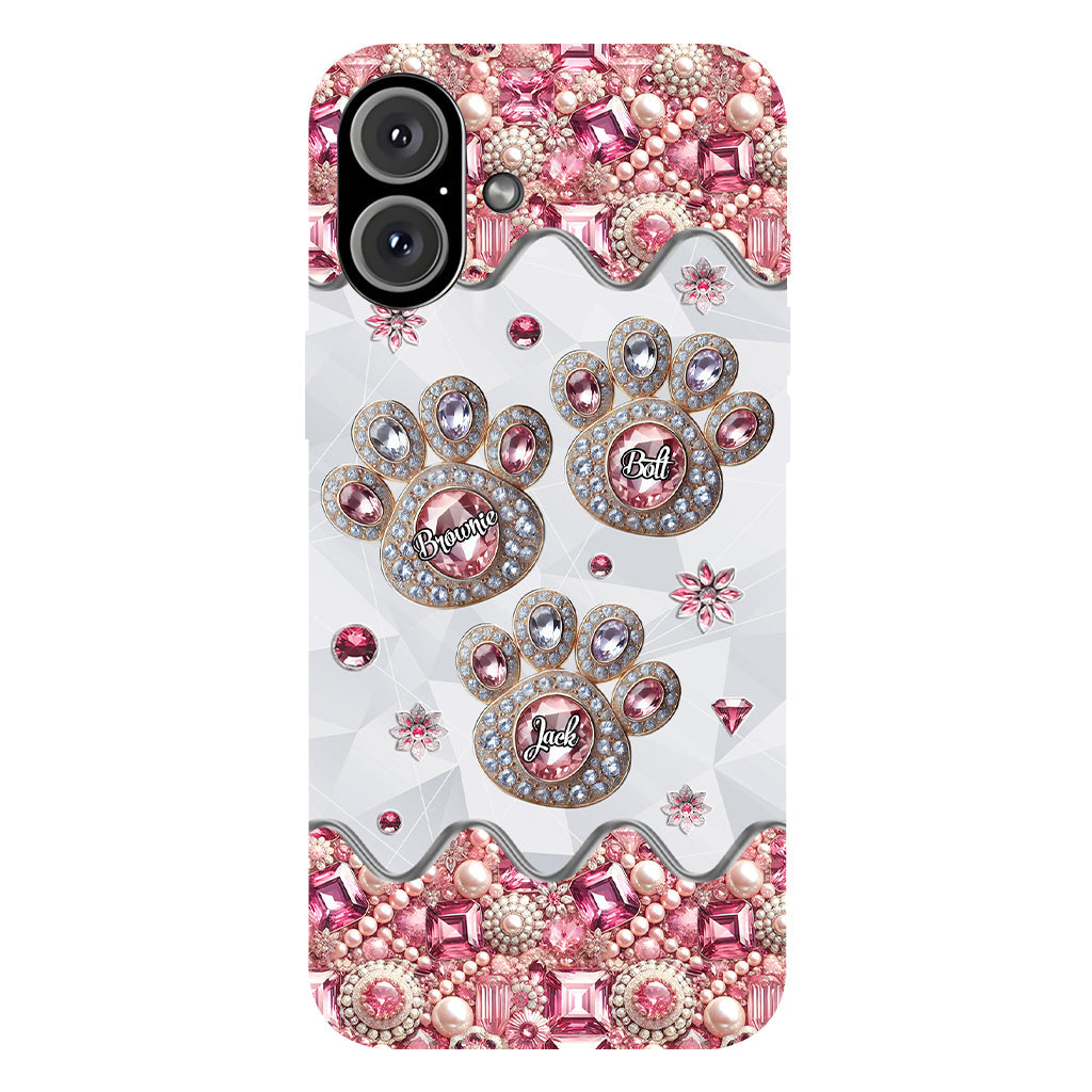 Life Is Better With My Dogs - Personalized Dog Full Print Phone Case