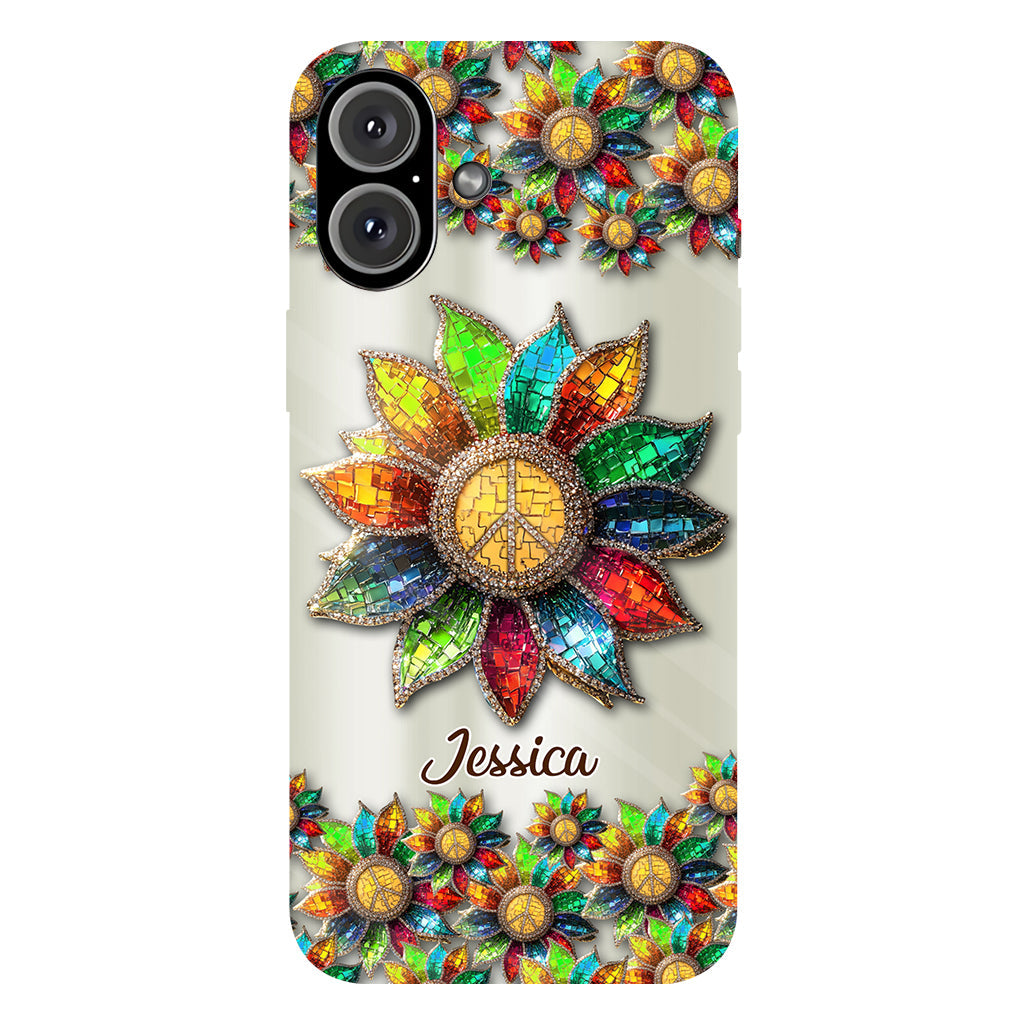Hippie Soul - Personalized Hippie Full Print Phone Case