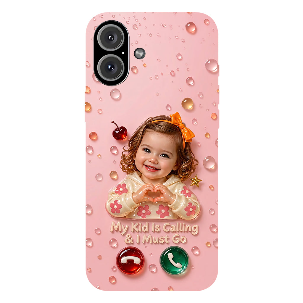 Mes enfants appellent et je dois y aller - Coque de téléphone personnalisée