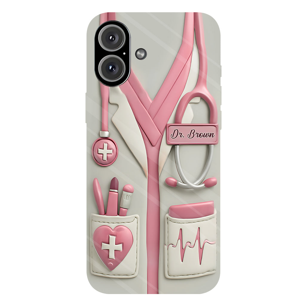 Celebrate Everyday Heroes With Medical Professional Gifts - Personalized Nurse Full Print Phone Case