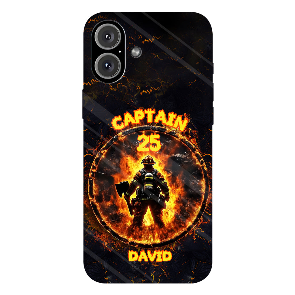 Proud Firefighter - Personalized Firefighter Full Print Phone Case