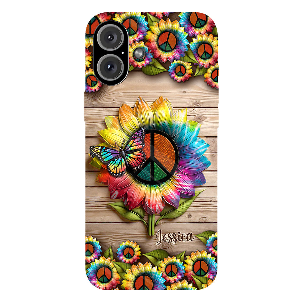 Hippie Soul - Personalized Hippie Full Print Phone Case