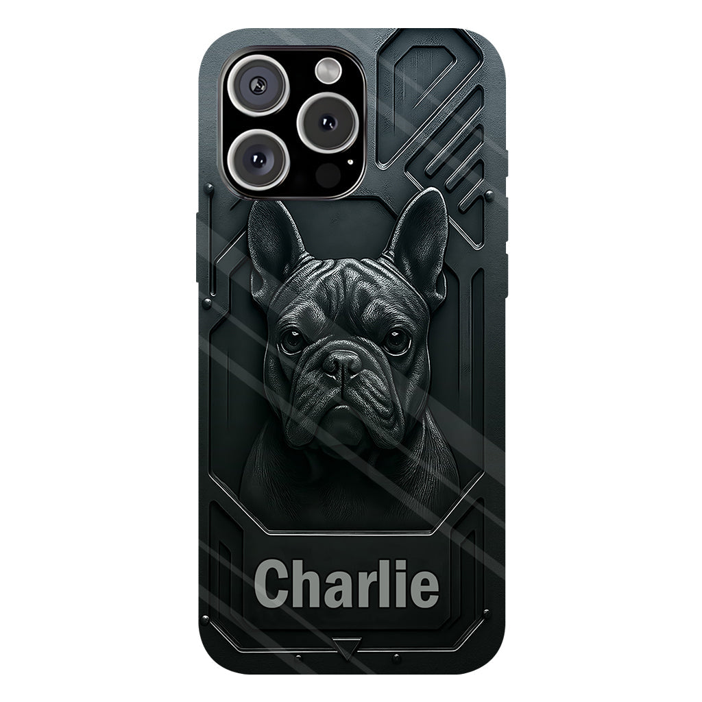 Meilleure maman/papa de chien - Coque de téléphone personnalisée avec impression intégrale de chien
