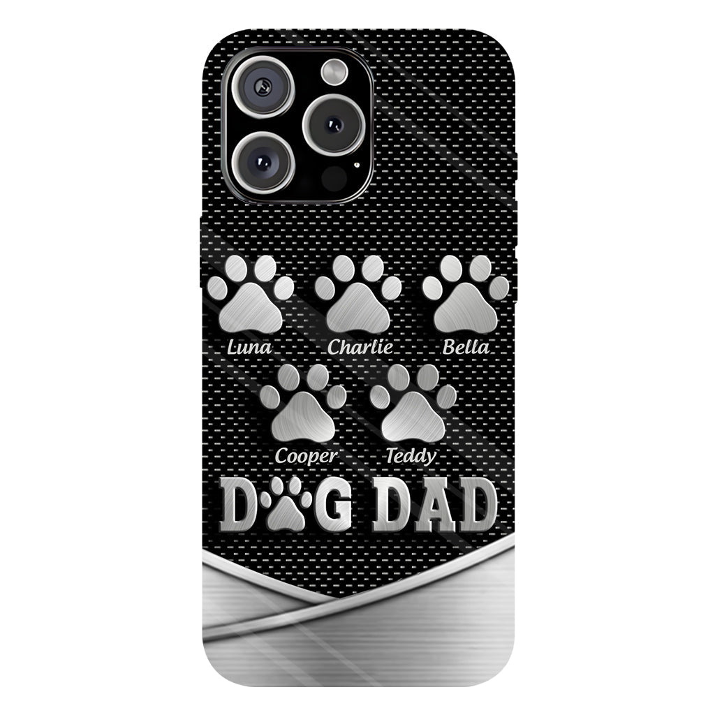 Papa de chien - Coque de téléphone personnalisée avec imprimé intégral de chien