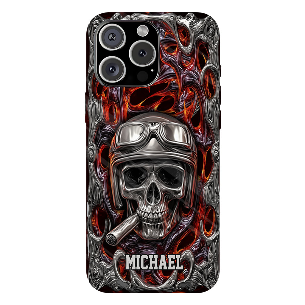 Ride Or Die - Personalized Biker Full Print Phone Case