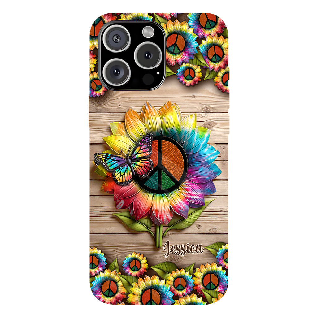 Hippie Soul - Personalized Hippie Full Print Phone Case