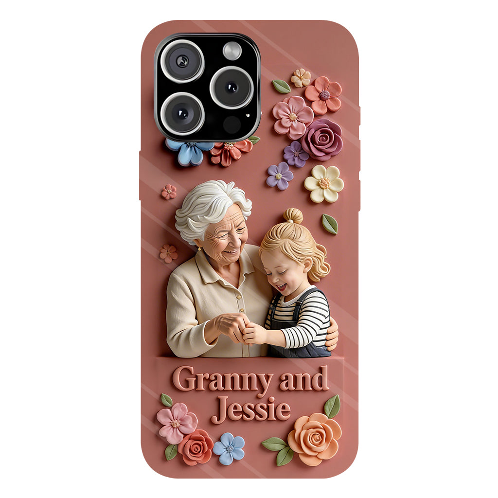 Perfect Gift For Her - Personalized Grandma Full Print Phone Case