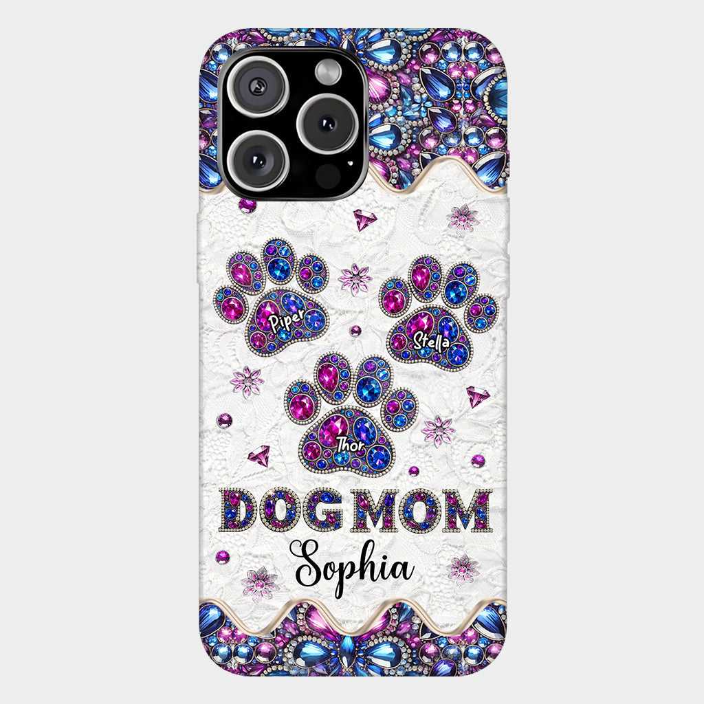 Dog Mom - Personalized Dog Full Print Phone Case