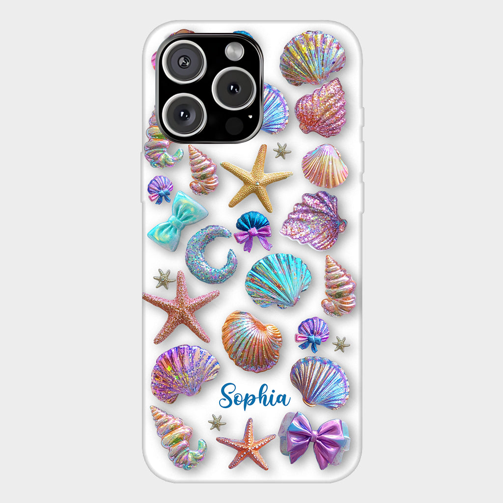 Salty Lil' Beach - Personalized Sea Lover Full Print Phone Case