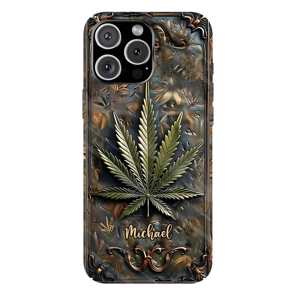 High Life - Coque de téléphone personnalisée avec impression intégrale sur le thème du cannabis