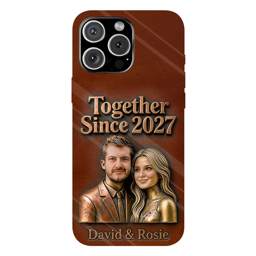 Together Since Custom Any Photo - Personalized Couple Full Print Phone Case