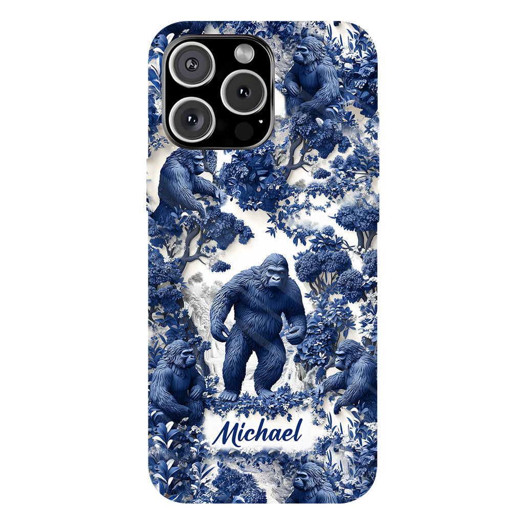 Ambiance estivale Bigfoot - Coque de téléphone personnalisée avec imprimé intégral - Randonnée