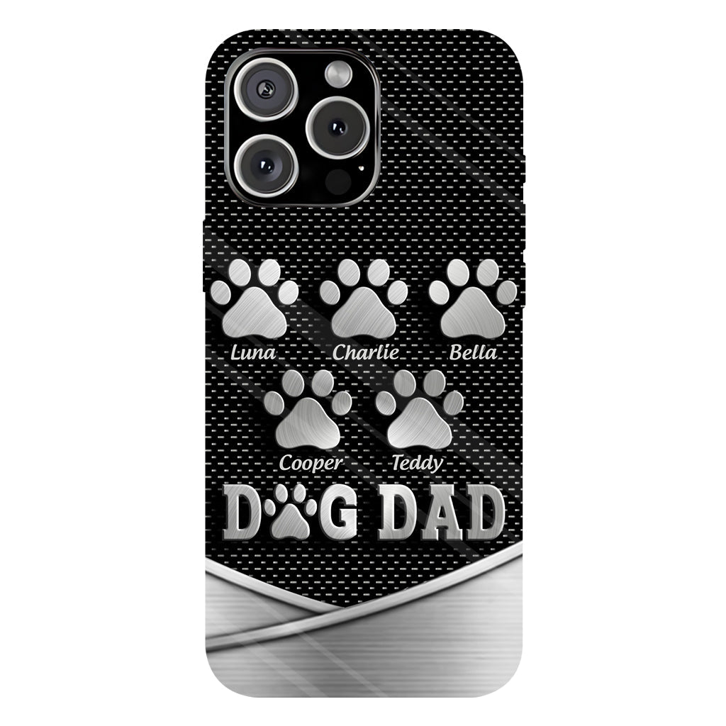 Papa de chien - Coque de téléphone personnalisée avec imprimé intégral de chien