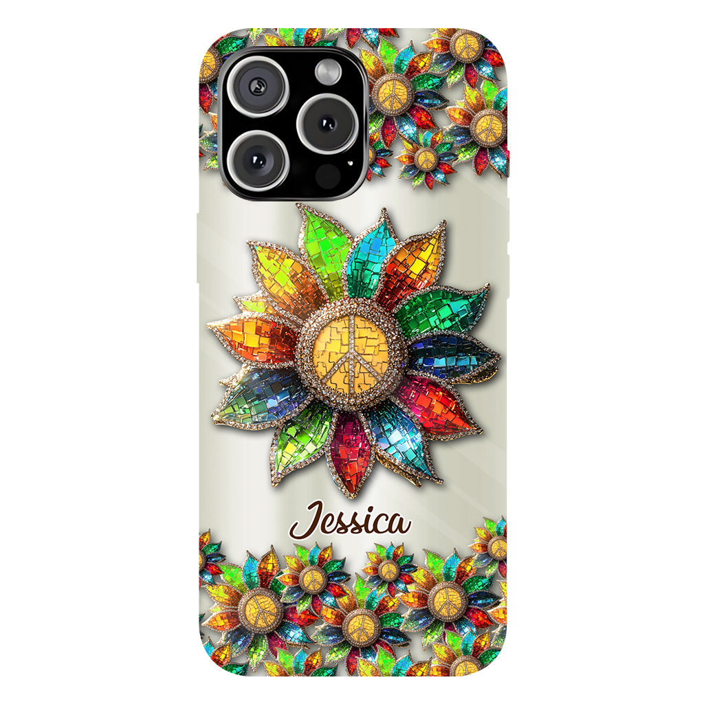 Hippie Soul - Personalized Hippie Full Print Phone Case