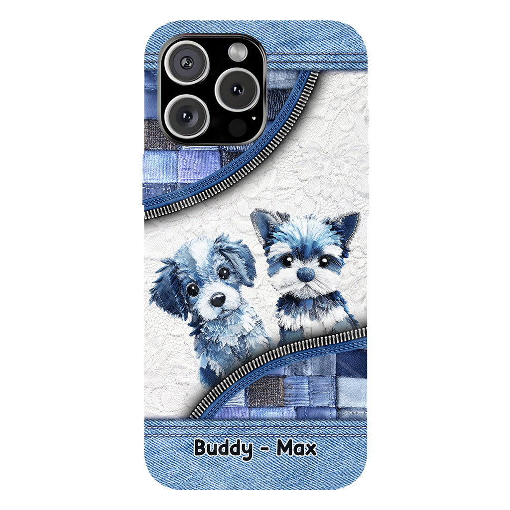 Cute Dogs - Personalized Dog Full Print Phone Case