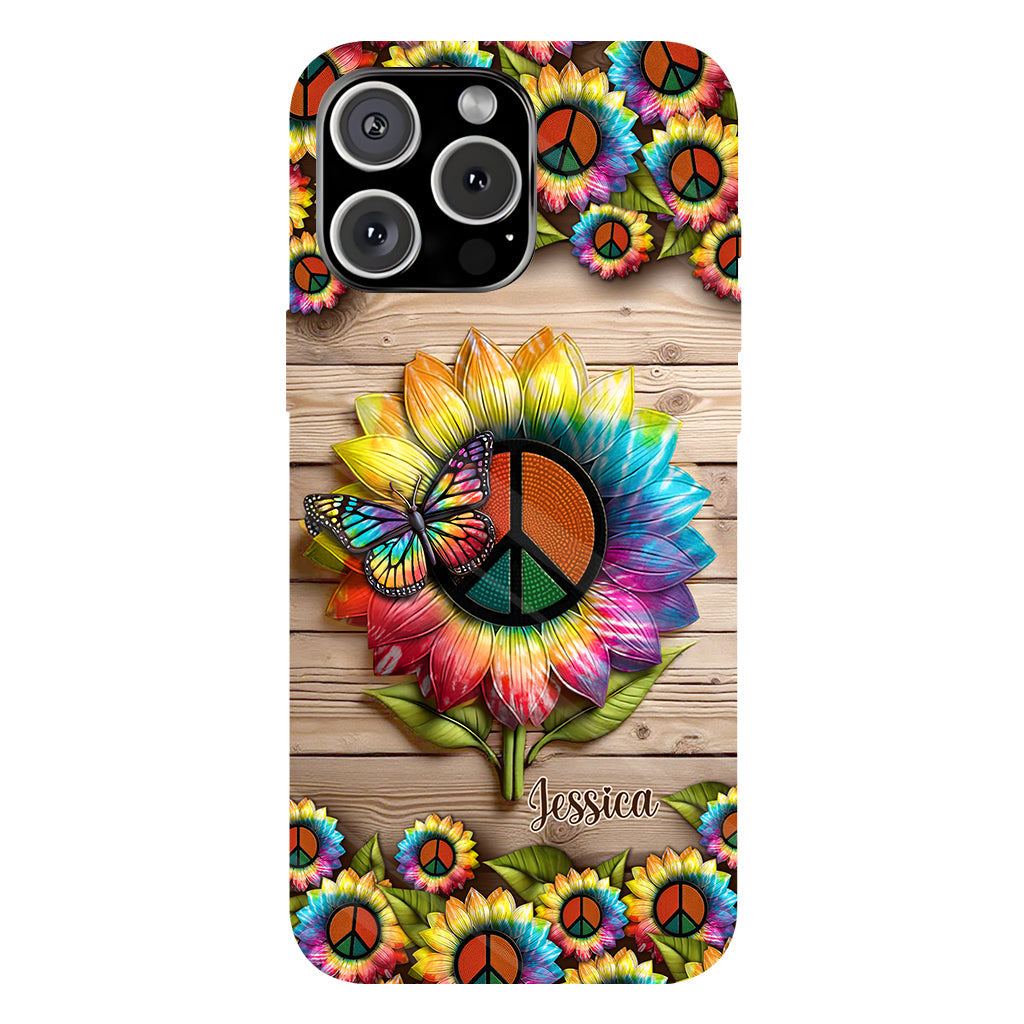 Hippie Soul - Personalized Hippie Full Print Phone Case