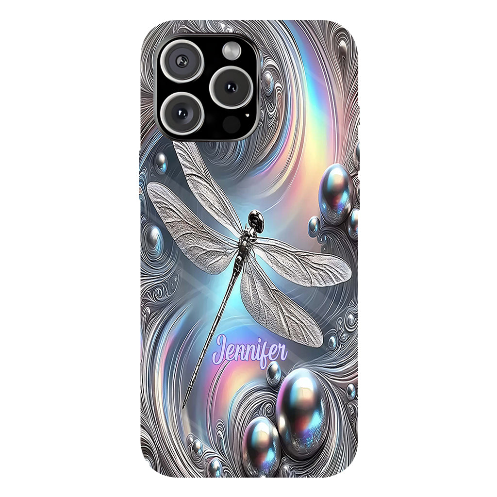 Beautiful Dragonfly - Personalized Dragonfly Full Print Phone Case