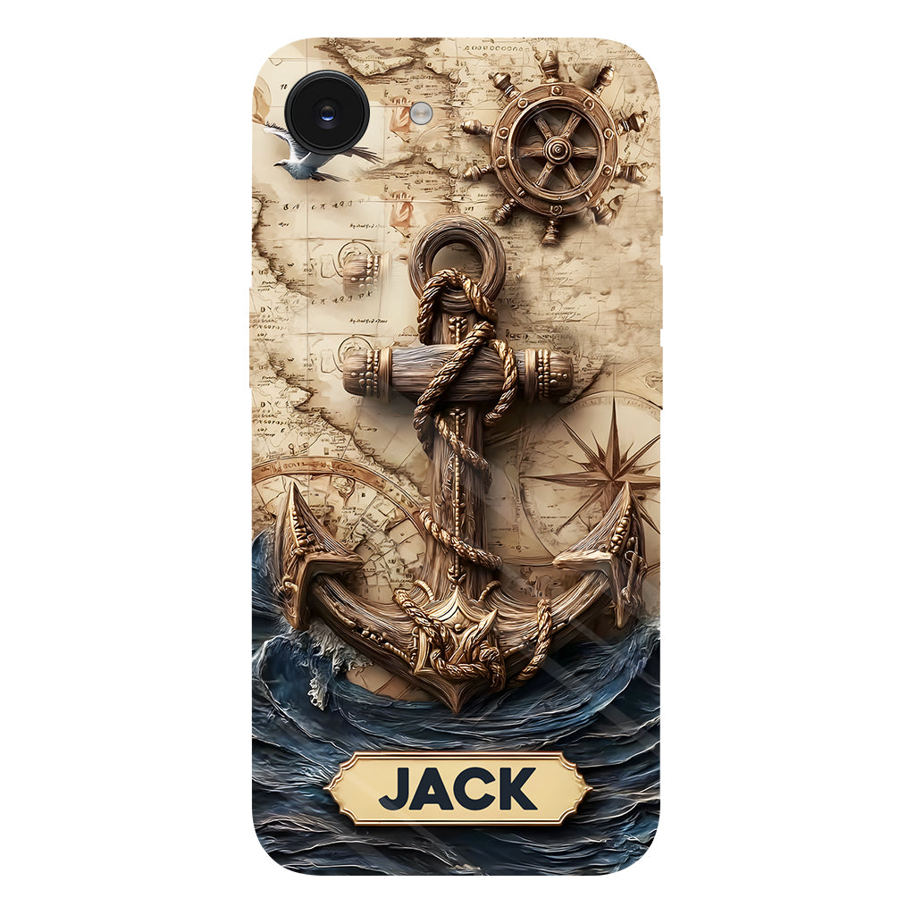 Proud Sailor - Personalized Boating Full Print Phone Case